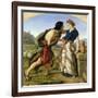 The Meeting of Jacob and Rachel, 1853-William Dyce-Framed Giclee Print