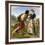 The Meeting of Jacob and Rachel, 1853-William Dyce-Framed Giclee Print