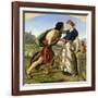 The Meeting of Jacob and Rachel, 1853-William Dyce-Framed Giclee Print