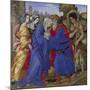 The Meeting of Joachim and Anne Outside the Golden Gate of Jerusalem, 1497-Filippino Lippi-Mounted Giclee Print