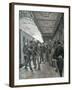 The Meeting of Kaiser Wilhelm Ii and King Umberto of Savoy at the Station in Rome, 1888-null-Framed Giclee Print