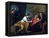 The Meeting of Lear and Cordelia, 1784-Benjamin West-Framed Stretched Canvas