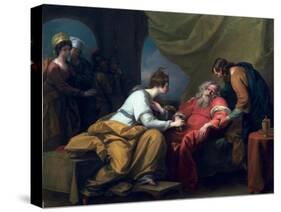 The Meeting of Lear and Cordelia, 1784-Benjamin West-Stretched Canvas