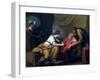 The Meeting of Lear and Cordelia, 1784-Benjamin West-Framed Giclee Print