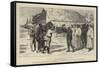 The Meeting of Livingstone and Stanley in Central Africa-Godefroy Durand-Framed Stretched Canvas