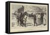 The Meeting of Livingstone and Stanley in Central Africa-Godefroy Durand-Framed Stretched Canvas