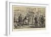 The Meeting of Lord Clive with Meer Jaffier, after the Battle of Plassey-James Godwin-Framed Giclee Print