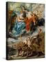 The Meeting of Marie De' Medici and Henry IV at Lyons (The Marie De' Medici Cycl)-Peter Paul Rubens-Stretched Canvas
