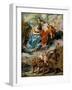 The Meeting of Marie De' Medici and Henry IV at Lyons (The Marie De' Medici Cycl)-Peter Paul Rubens-Framed Giclee Print