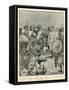 The Meeting of Menelik One of Ethiopia's Greatest Emperors with Major Salsa of the Italian Envoy-Belloc-Framed Stretched Canvas