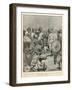 The Meeting of Menelik One of Ethiopia's Greatest Emperors with Major Salsa of the Italian Envoy-Belloc-Framed Art Print