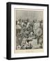 The Meeting of Menelik One of Ethiopia's Greatest Emperors with Major Salsa of the Italian Envoy-Belloc-Framed Art Print