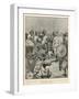 The Meeting of Menelik One of Ethiopia's Greatest Emperors with Major Salsa of the Italian Envoy-Belloc-Framed Art Print