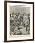 The Meeting of Menelik One of Ethiopia's Greatest Emperors with Major Salsa of the Italian Envoy-Belloc-Framed Art Print