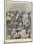 The Meeting of Menelik One of Ethiopia's Greatest Emperors with Major Salsa of the Italian Envoy-Belloc-Mounted Art Print