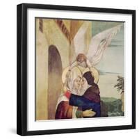 The Meeting of St. Anne and St. Joachim at the Golden Gate, C.1499-Nicolas d' Ypres-Framed Giclee Print