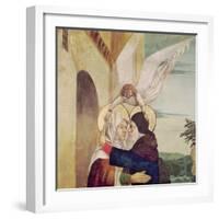 The Meeting of St. Anne and St. Joachim at the Golden Gate, C.1499-Nicolas d' Ypres-Framed Giclee Print