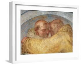 The Meeting of St Francis and St Dominic-Fra Bartolommeo-Framed Giclee Print