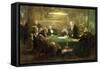 The Meeting of the Board of Directors, 1900-Ferdinand Brutt-Framed Stretched Canvas