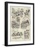 The Meeting of the British Association at Ipswich, Views of the Neighbourhood-null-Framed Giclee Print