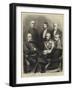 The Meeting of the Emperors, a Group of Portraits-null-Framed Giclee Print