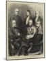 The Meeting of the Emperors, a Group of Portraits-null-Mounted Giclee Print