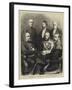 The Meeting of the Emperors, a Group of Portraits-null-Framed Giclee Print