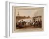 The Meeting of the Emperors of Russia Und Austria, King of Prussia and Crown Prince of Sweden-William Heath-Framed Giclee Print