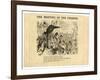 The Meeting of the Friends, City Hall Park, 1863-null-Framed Giclee Print