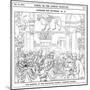 The Meeting of the (Roya) Zoological Society, Hanover Square, London, 1885-Harry Furniss-Mounted Giclee Print