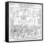 The Meeting of the (Roya) Zoological Society, Hanover Square, London, 1885-Harry Furniss-Framed Stretched Canvas