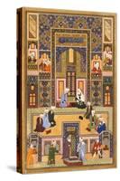 The Meeting of the Theologians, 1537-1550-Abd Allah Musawwir-Stretched Canvas