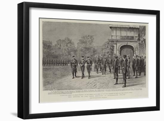 The Meeting of the Three Emperors at Skiernievice, Poland-Godefroy Durand-Framed Giclee Print