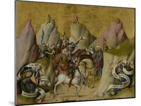 The Meeting of the Three Kings, with David and Isaiah, c.1475-Master of St. Bartholemew-Mounted Giclee Print