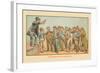 The Meeting of the Unemployed-Tom Merry-Framed Art Print