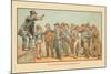 The Meeting of the Unemployed-Tom Merry-Mounted Art Print