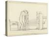 The Meeting of Ulysses and Penelope-John Flaxman-Stretched Canvas