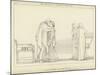 The Meeting of Ulysses and Penelope-John Flaxman-Mounted Giclee Print