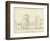 The Meeting of Ulysses and Penelope-John Flaxman-Framed Giclee Print