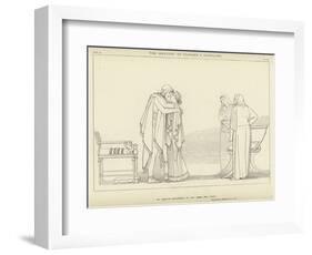 The Meeting of Ulysses and Penelope-John Flaxman-Framed Giclee Print