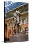 The Meeting Place Bronze Statue-Neil Farrin-Stretched Canvas