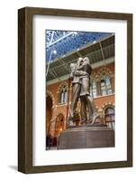 The Meeting Place Bronze Statue-Neil Farrin-Framed Photographic Print