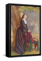 The Meeting Place - under the Tree-John Absolon-Framed Stretched Canvas