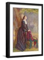 The Meeting Place - under the Tree-John Absolon-Framed Giclee Print