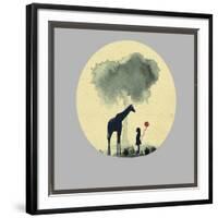 The Meeting with Balloons-Tammy Kushnir-Framed Giclee Print