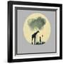 The Meeting with Balloons-Tammy Kushnir-Framed Giclee Print