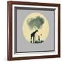 The Meeting with Balloons-Tammy Kushnir-Framed Giclee Print