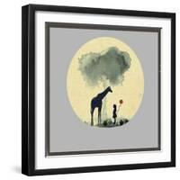 The Meeting with Balloons-Tammy Kushnir-Framed Giclee Print