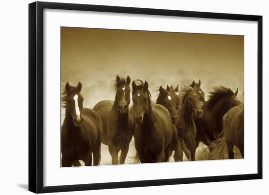 The Meeting-Tony Stromberg-Framed Art Print