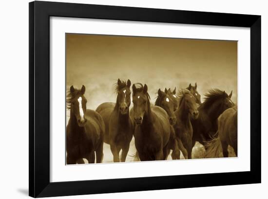 The Meeting-Tony Stromberg-Framed Art Print